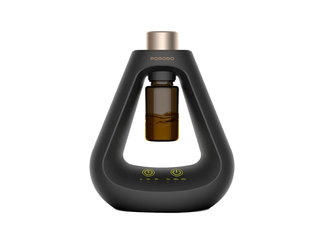 Porodo Lifestyle Aroma Sphere Waterless Diffuser - Black Aromatherapy Porodo Lifestyle Aroma Sphere Waterless Diffuser - Black Aromatherapy
